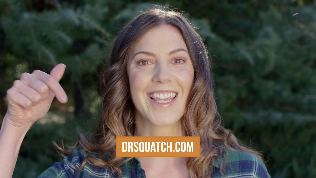 Funny Female Dr. Squatch Ad for Men's Soap