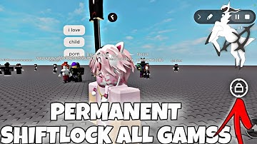 PERMANENT SHIFTLOCK ALL GAMES | ARCEUS X • DELTA • FLUXUS • HYDROGEN!