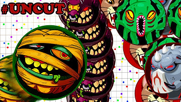 WEIRDEST OVERLAP SPLITS?! AGARIO MOST TRICKSPLITS UNCUT GAMEPLAY (Agar.io)