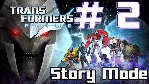 Transformers: Prime -- The Game - Part 2 - Low Ground Shoot High! (Wii U)