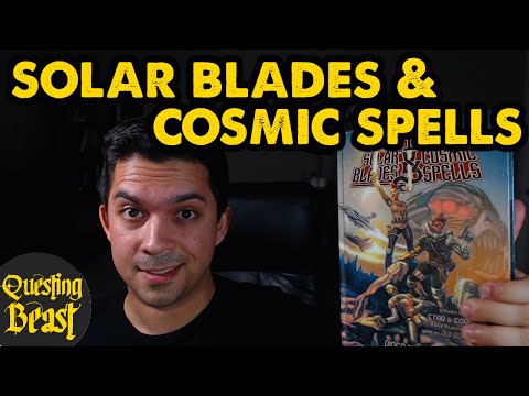 Solar Blades & Cosmic Spells: OSR Science Fantasy Ruleset Review