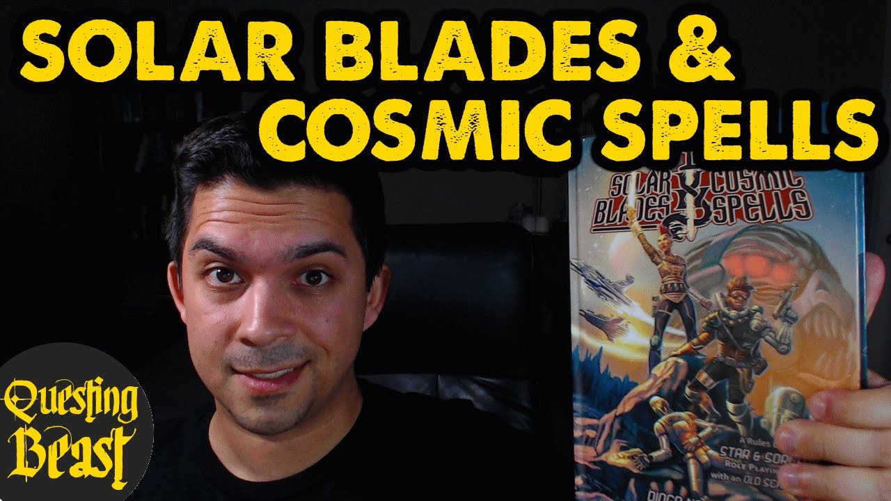 Solar Blades & Cosmic Spells OSR Science Fantasy Ruleset Review YouTube