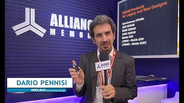 Alliance Memory Customer Dario Pennisi from Arduino