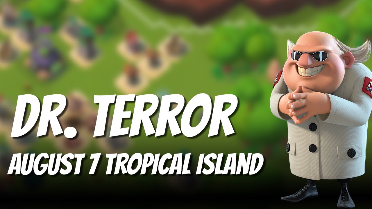Boom Beach - Dr Terror Tropical Stage 1-6 - 7th August - YouTube