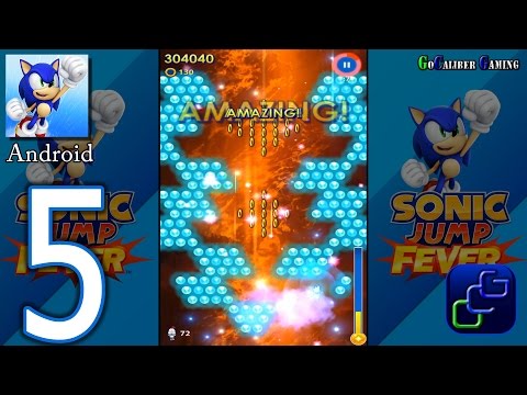 SONIC Jump Fever Android Walkthrough - Part 5 - AMY Rose Fever 9 All Chaos Animals