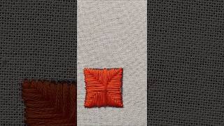unique squre embroidery / embroidery designs l Hand embroidery tutorial l #art