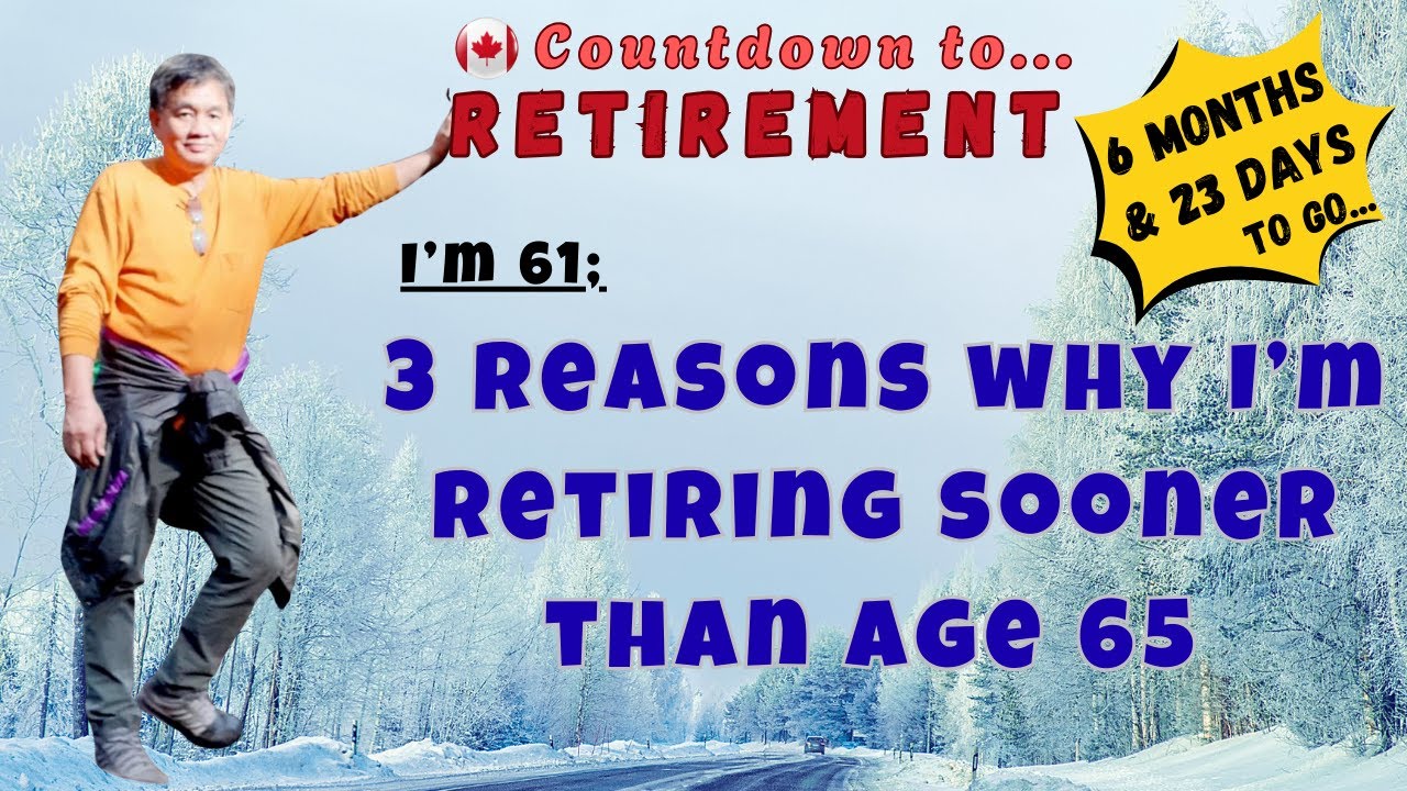 Три причины, по которым я выхожу на пенсию в 61 год. 