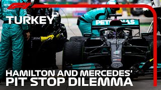 Lewis Hamilton And Mercedes' Pit Stop Dilemma | 2021 Turkish Grand Prix