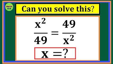 USA | A Super Interesting Algebra Olympiad Maths Problem | Can You Solve This? 