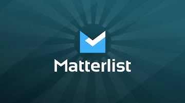 Matterlist - A Wunderlist alternative to-do list app