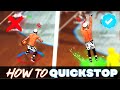 HOW TO DO THE REAL QUICKSTOP on NBA 2K21🥶 + 3 WAYS TO QUICKSTOP w Handcam......................