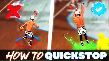 HOW TO DO THE REAL QUICKSTOP on NBA 2K21🥶 + 3 WAYS TO QUICKSTOP w Handcam......................