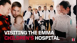 Ajax squad surprises ill children with a day to remember!  | 'This is a dream come true!'