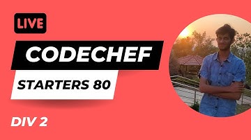 Codechef Starters 82 (Div. 2) | A-D Solutions by Ashutosh Gautam @Senior