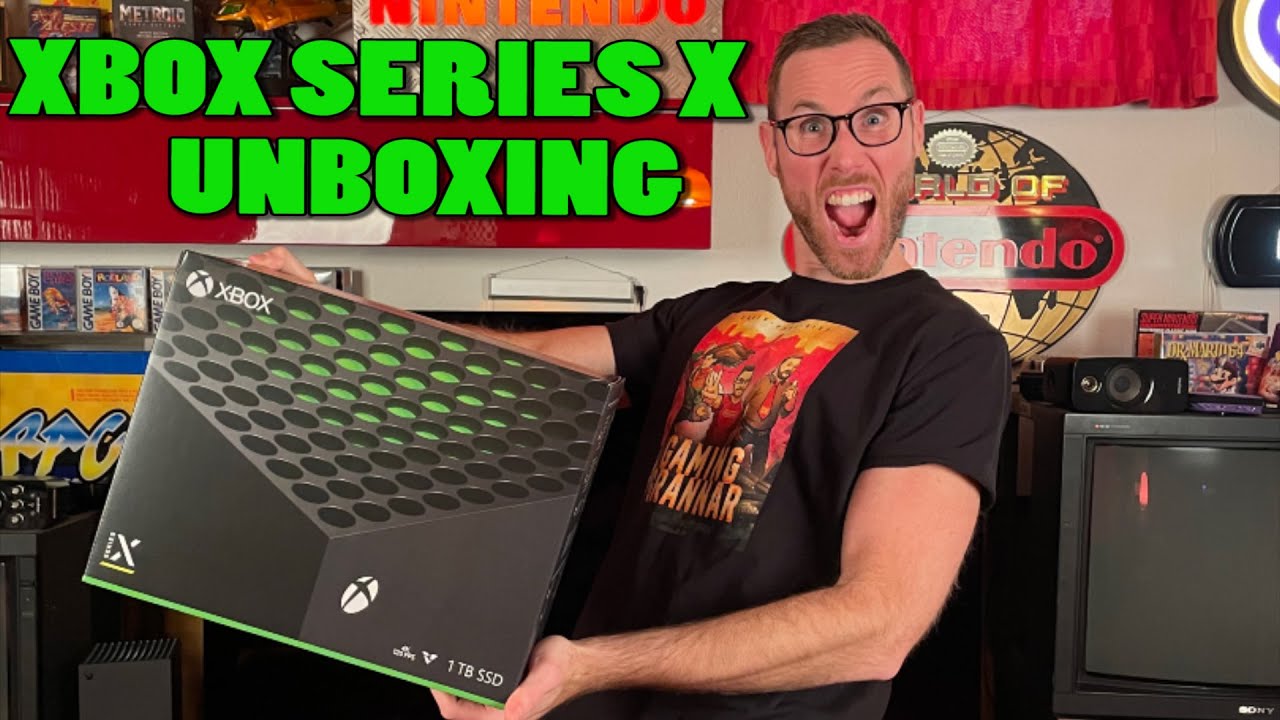 GamingGrannar: XBOX SERIES X UNBOXING!