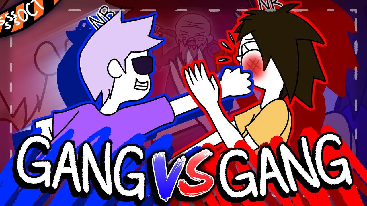 SUDDENLY Random Gang Fight Literally 5 Feet Away...