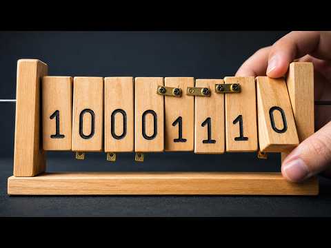 How a Mechanical Binary Counter Works | Visual Explanation by @knowledge.network