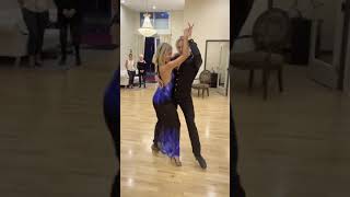 Lambada basic step by Oleg Astakhov & Christina Androsenko - ballroom dance lessons in Los Angeles