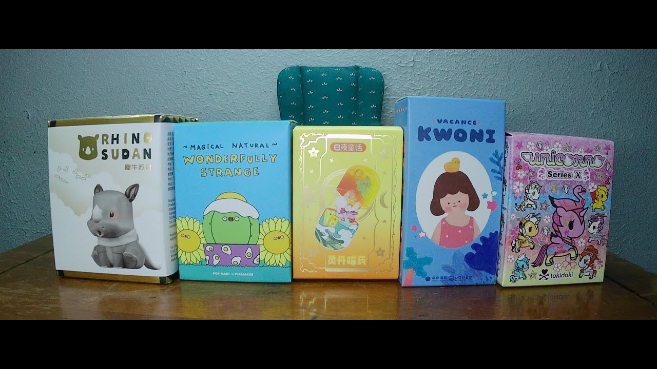 January Blind Box Bundle from Strange Cat Toys Part 2