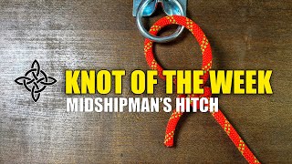 Midshipmans Hitch: Knot of Week - Step-by-Step for Beginners @JasonsKnotChannel