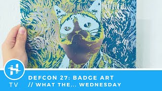 DEFCON 27: PCB Badge Art