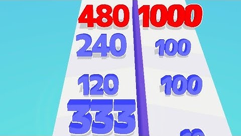 count merge Masters 3d Satisfying 😍❣️