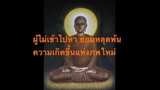 พุทธวจน ธรณีกรรแสง ผู้ไม่เข้าไปหา ย่อมหลุดพ้น , ความเกิดขึ้นแห่งภพใหม่