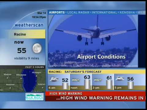 Weatherscan V2 Emulator - Racine, WI - (3/14/2025) - YouTube