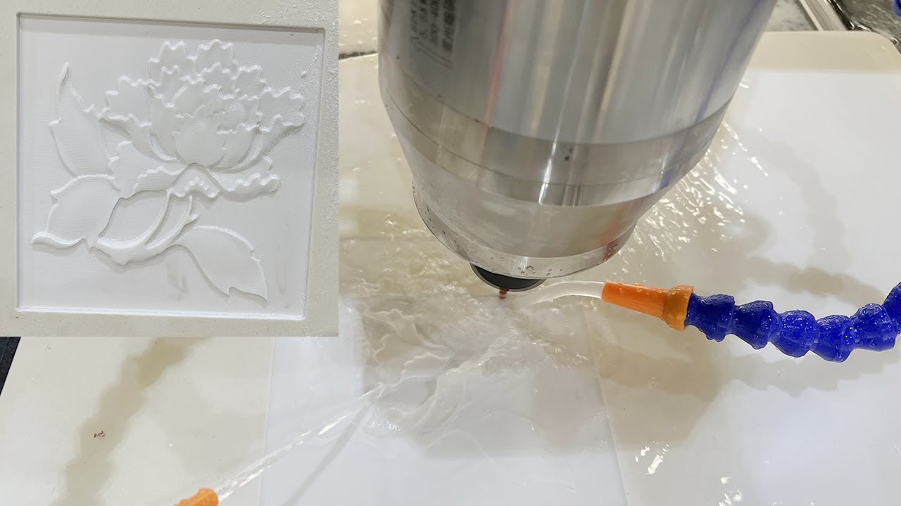 Small Stone Artificial Stone CNC Router Engraving Machine 1300*1300 ...
