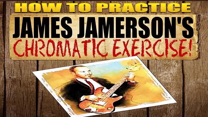 How to Practice James Jamerson's Chromatic BASS Exercise!