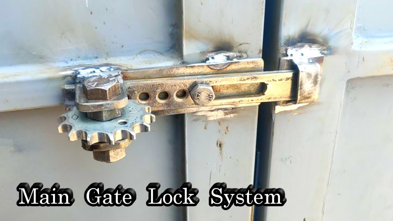 Main Gate Lock System | peacecommission.kdsg.gov.ng