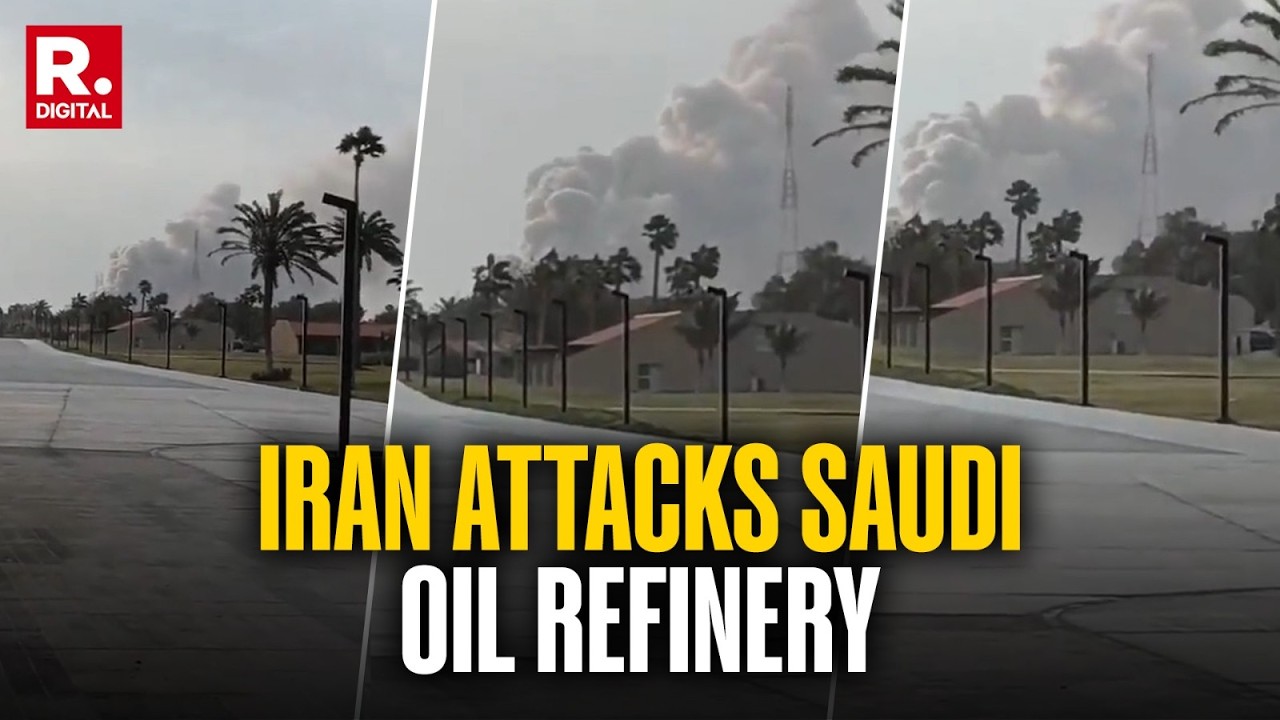 BREAKING: Iran Attacks Saudi Arabia's Oil Refinery With Drone Strike | Aramco | Israel-US
