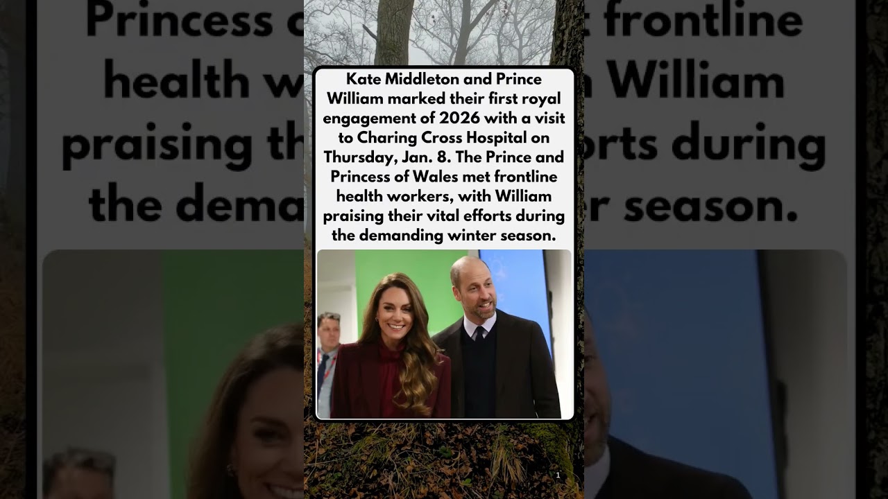 Kate Middleton Makes Surprise Appearance with Prince William for First Royal Outing of 2026