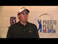 Entrevista con Andrés Gallegos tras su victoria en el Puerto Plata DR Open
