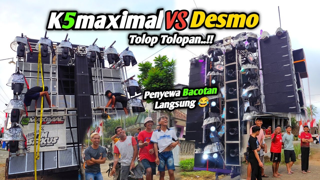 Battle Full Fuso..!! K5maximal vs Desmo Musik Battle Jarak Dekat Penyewa Full Bacotan Langsung🔥