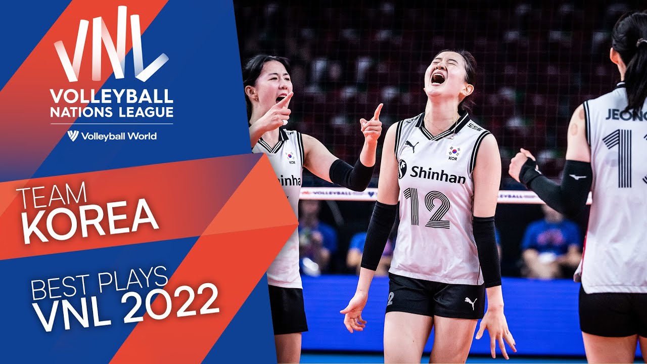 Korea 🇰🇷 Top 10 Plays of the VNL 2022 Womens VNL 2022