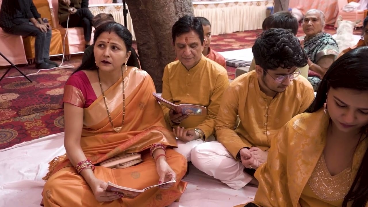 Sundarkand Path Before Our Wedding | Seeking Blessings for a New Beginning | Shivam weds Sakshi |