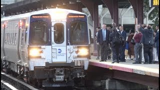 LIRR - Huntington Station - First M9 Revenue Run