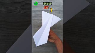 How To Fold The Unique Paper Plane , Best Paper Airplane , New Flying Paper Plane ,
