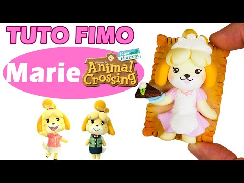 TUTO FIMO - MARIE de ANIMAL CROSSING