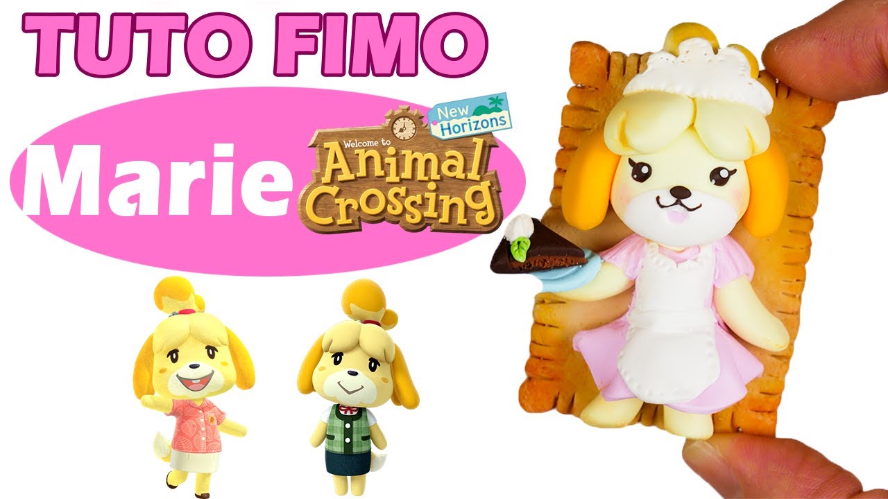 TUTO FIMO - MARIE de ANIMAL CROSSING