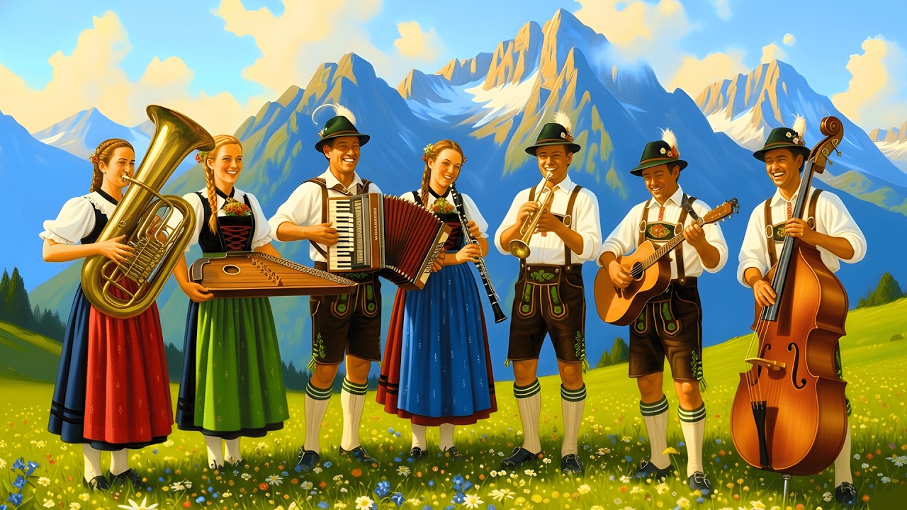 30 Fröhliche Volksmusik-Hits 🎶 90 Minuten Alpen-Volksmusik aus Tirol & den Alpen 🌄💖