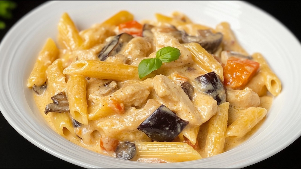 Самая вкусная паста с курицей, которую я когда-либо готовил❗️ Простой и супер сочный!