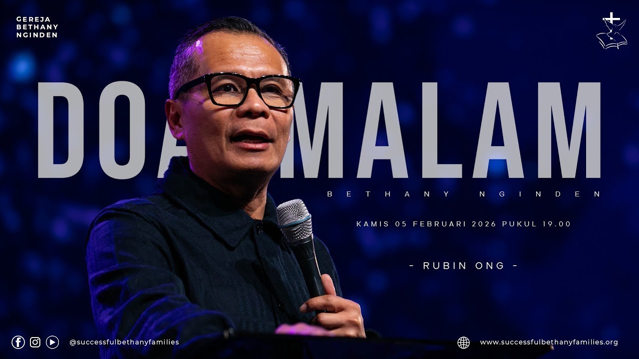 Ibadah Doa Malam | Pdt. Rubin Ong | Gereja Bethany Nginden