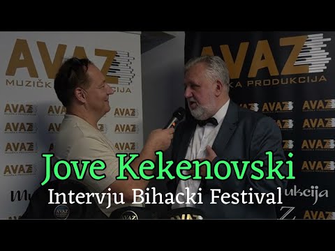 Jove Kekenovski - Intervju Bihacki Festival 2025 | 4K Video Avaz Produkcija