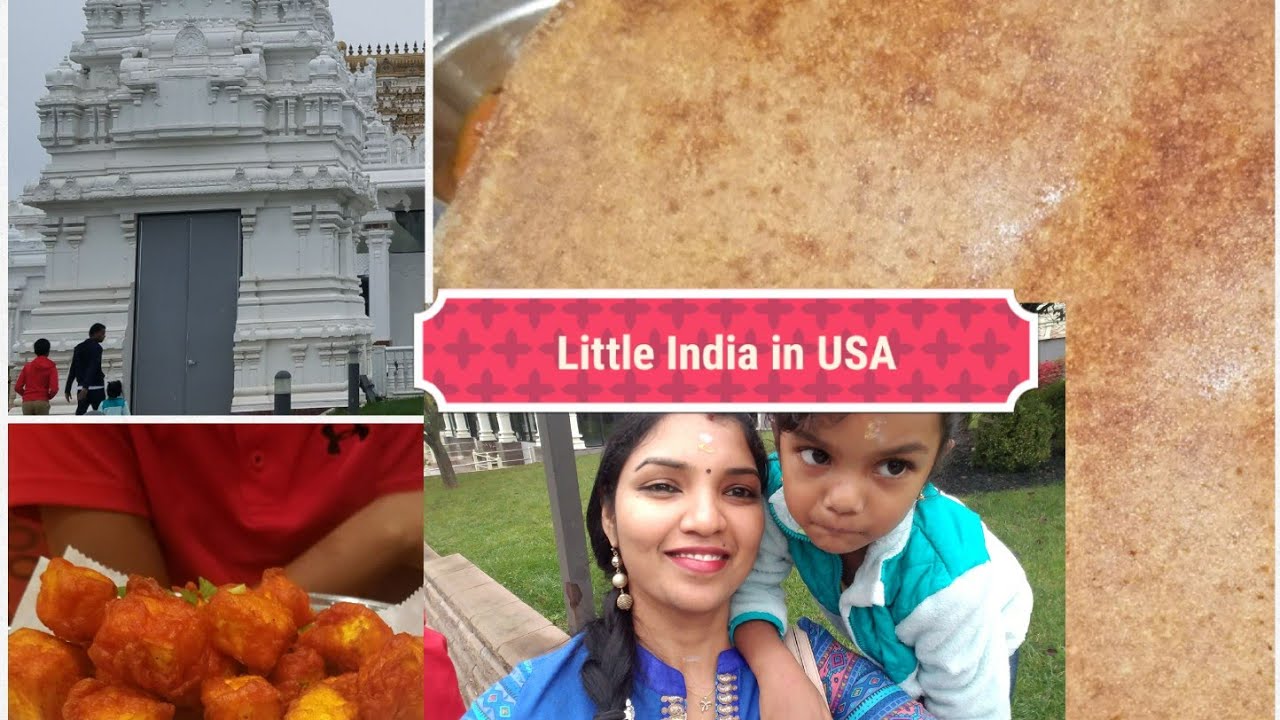 VLOG LITTLE INDIA IN USA NEW JERSEY YouTube