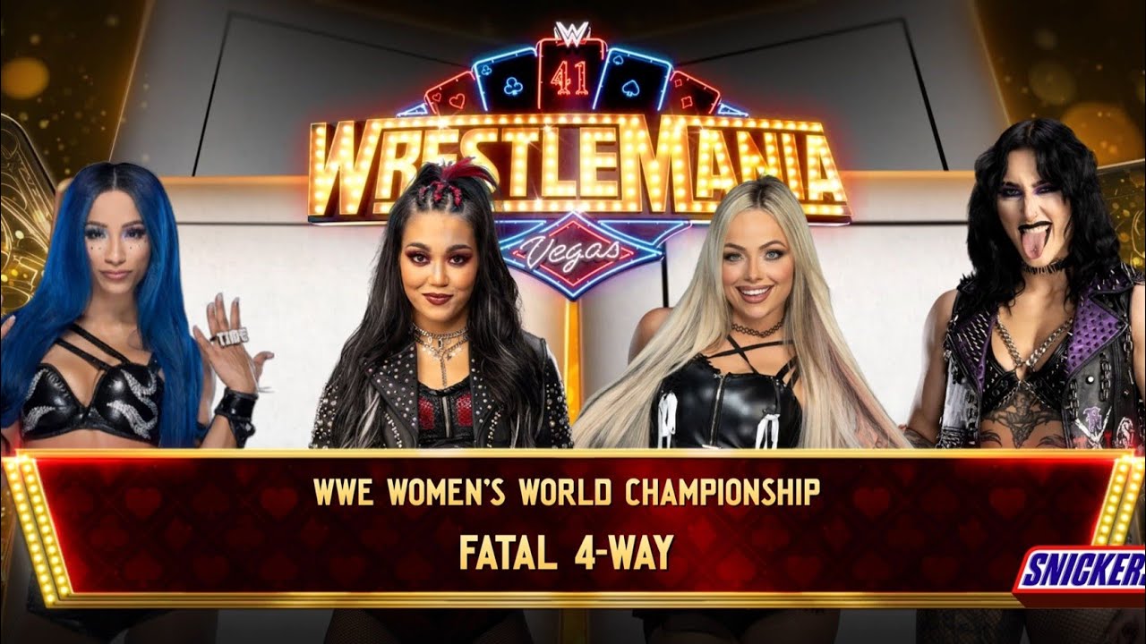 WWE Women's World Championship | WrestleMania | WWE 2K25 Universe #ps5