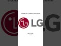 Evolution Of LG Unlock &amp; Lock Sounds