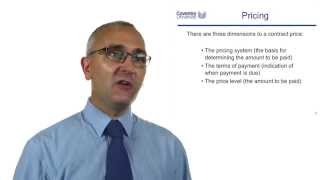 8.3 Contract Pricing Systems