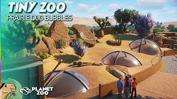 Prairie Dog Bubbles - Tiny Zoo #13 Planet Zoo Hardmode Gameplay